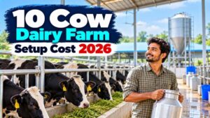 10 Cow Dairy Farm Setup Cost 2026