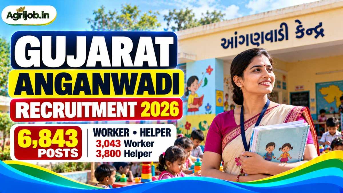 Gujarat Anganwadi Recruitment 2026