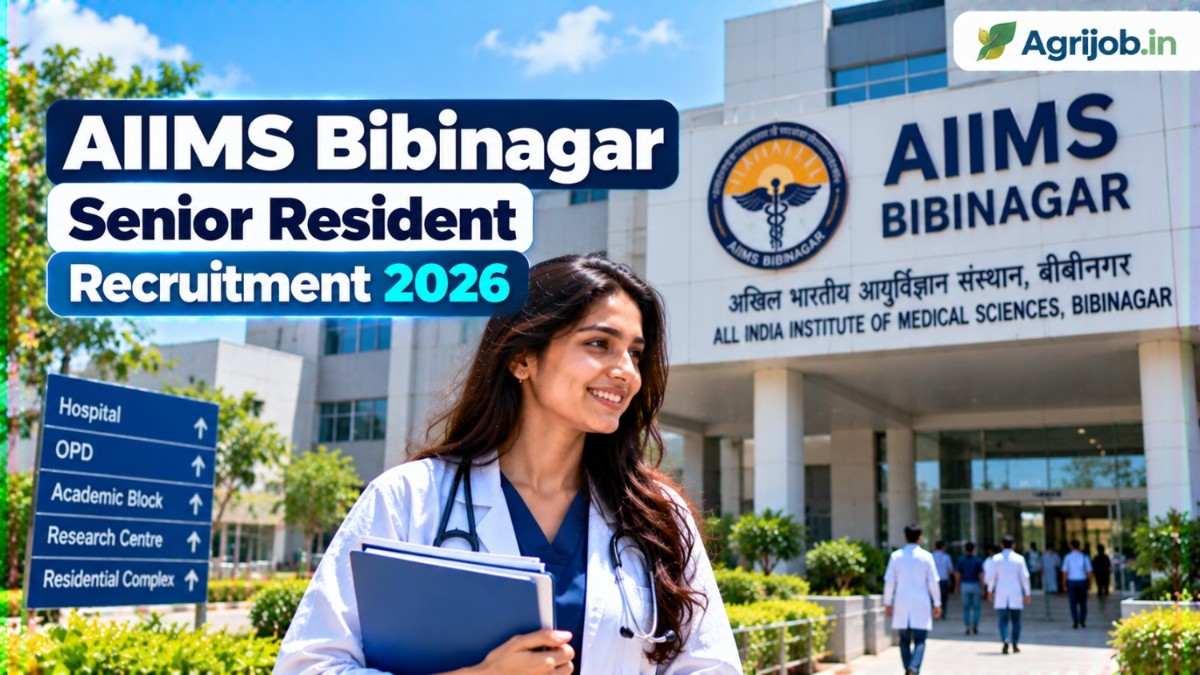 AIIMS Bibinagar Senior Resident Recruitment 2026