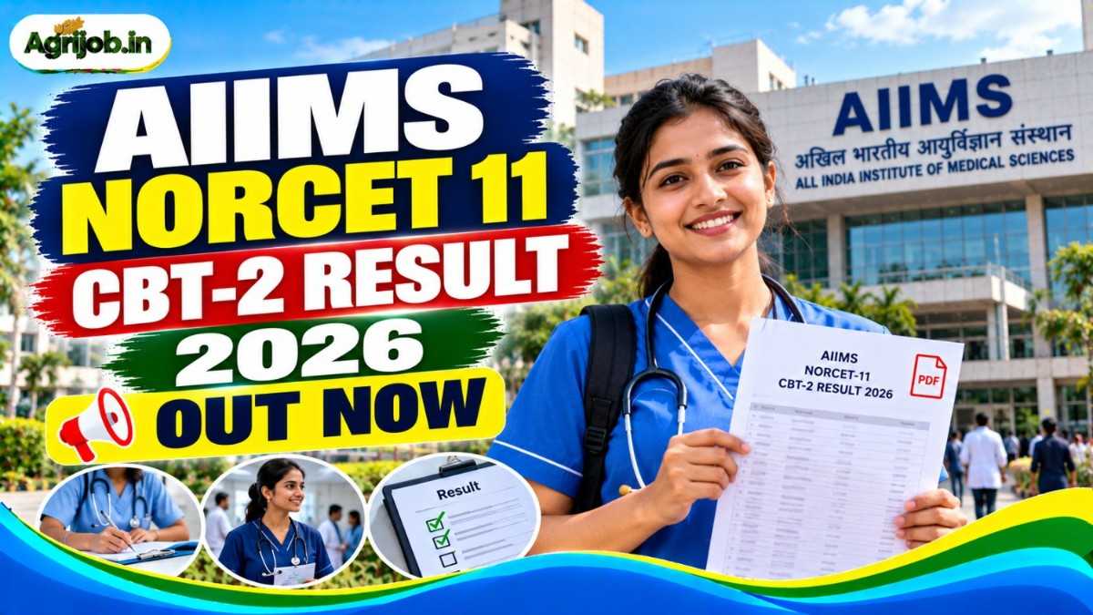 AIIMS NORCET 11 CBT-2 Result 2026 Out