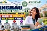 ANGRAU Walk-in Interview 2026