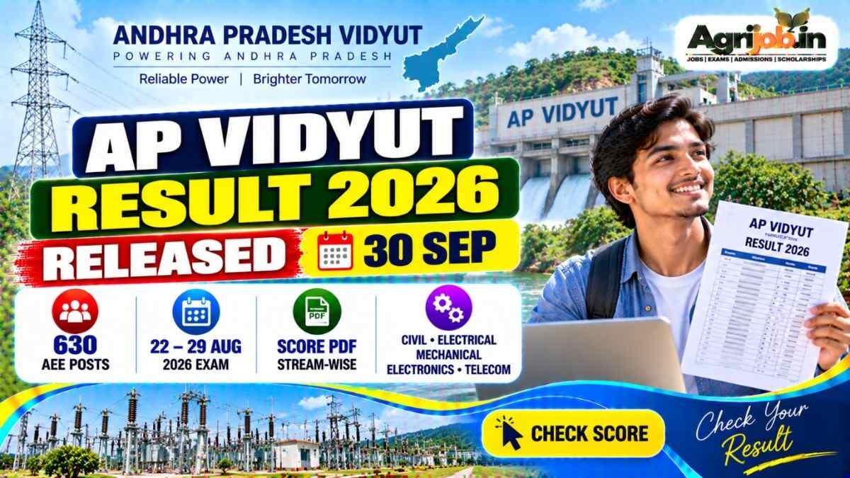 AP Vidyut Result 2026 Out