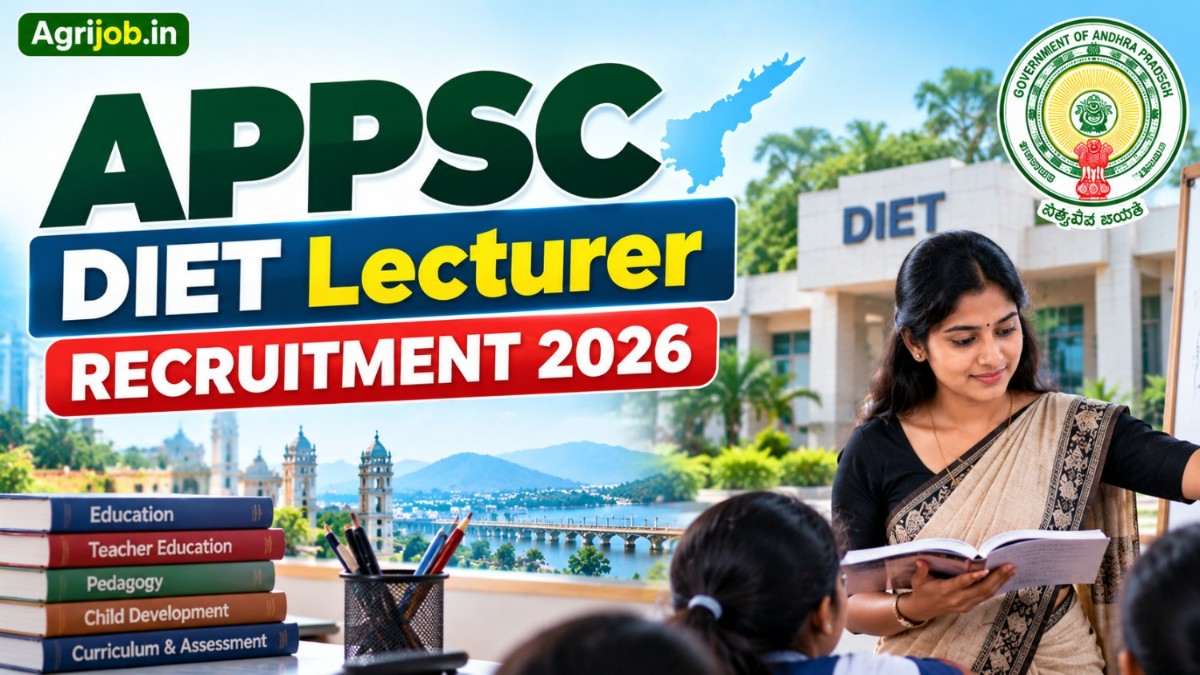 APPSC DIET Lecturer Recruitment 2026