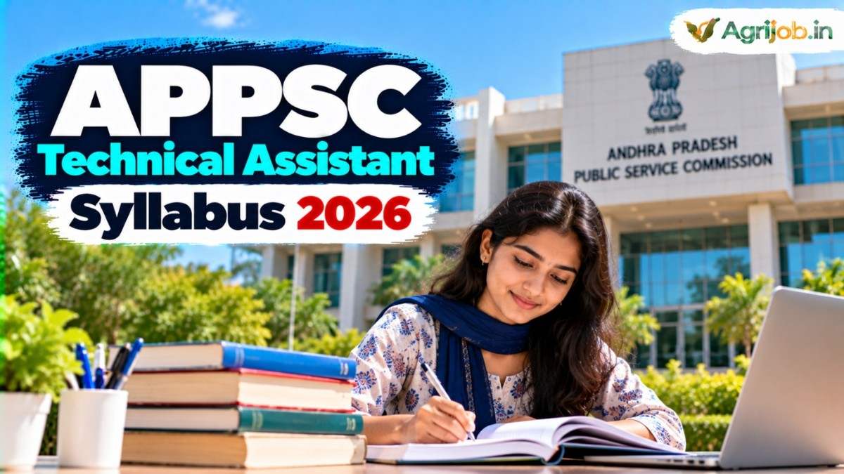 APPSC Technical Assistant Syllabus 2026