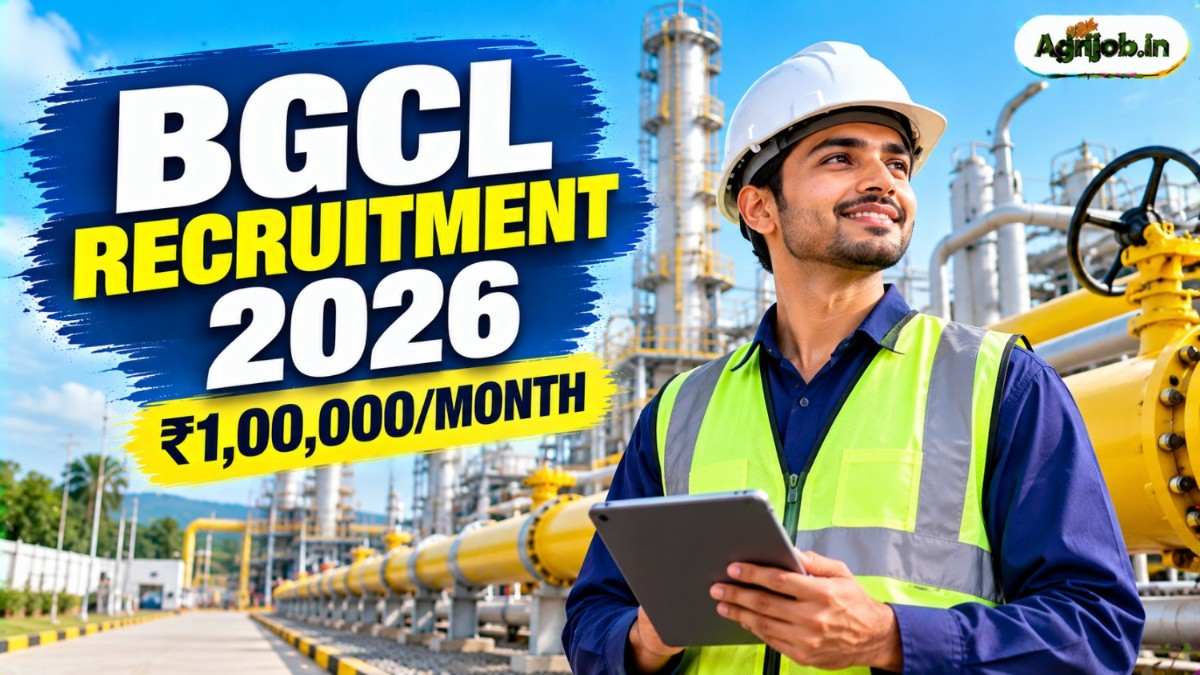 BGCL Recruitment 2026 – Rs.1,00,000 Salary