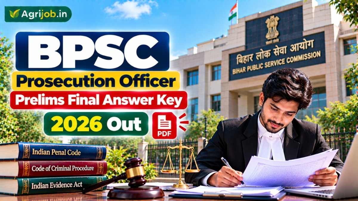 BPSC Prosecution Officer Prelims Final Answer Key 2026 Out
