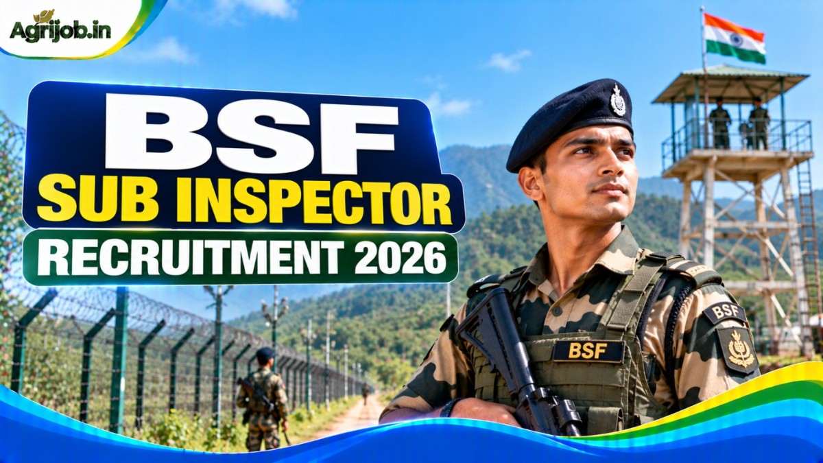 BSF Sub Inspector Recruitment 2026