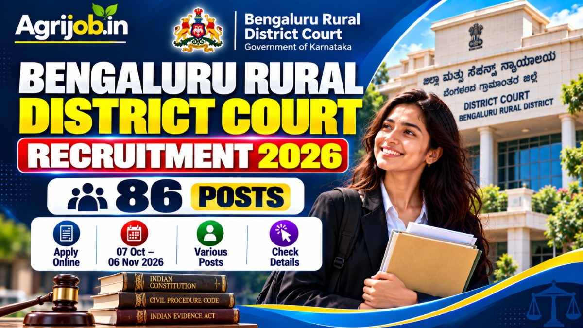 Bengaluru Rural District Court Recruitment 2026