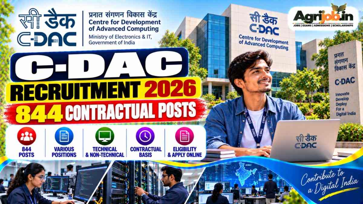 C-DAC Recruitment 2026