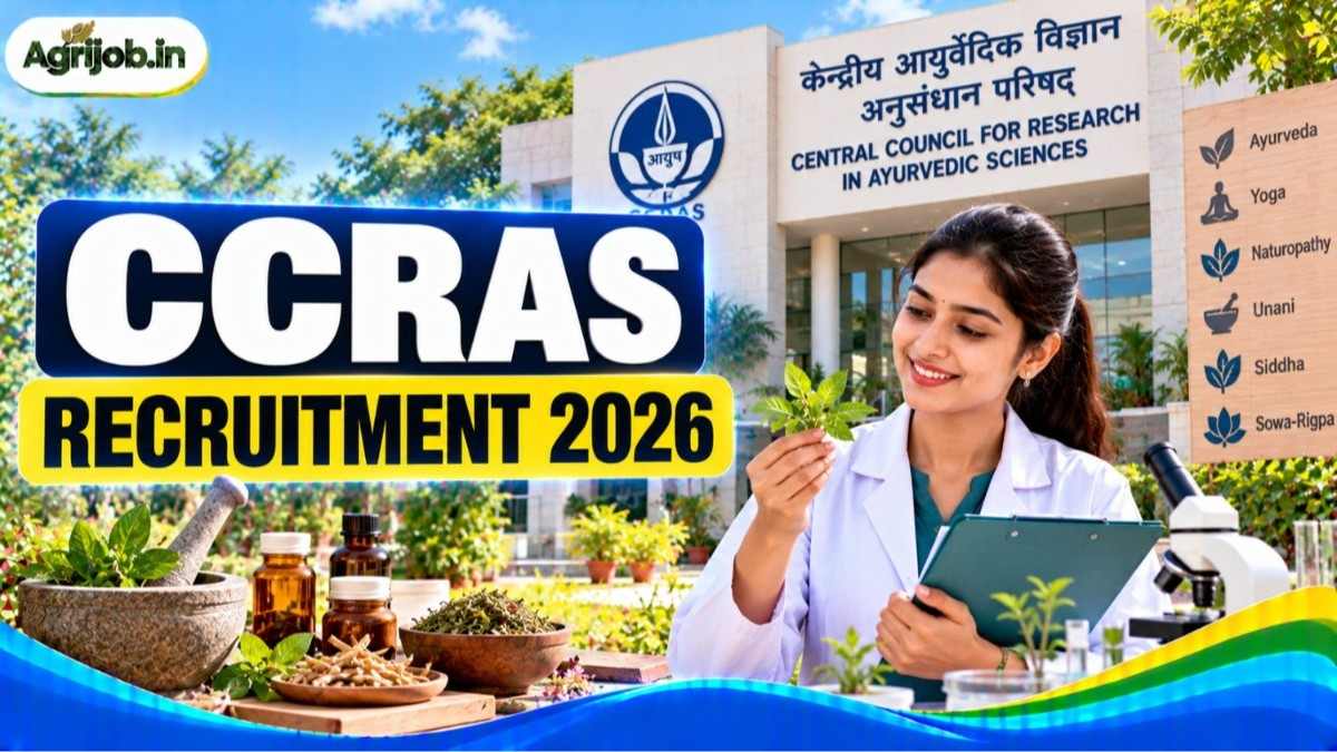 CCRAS Recruitment 2026