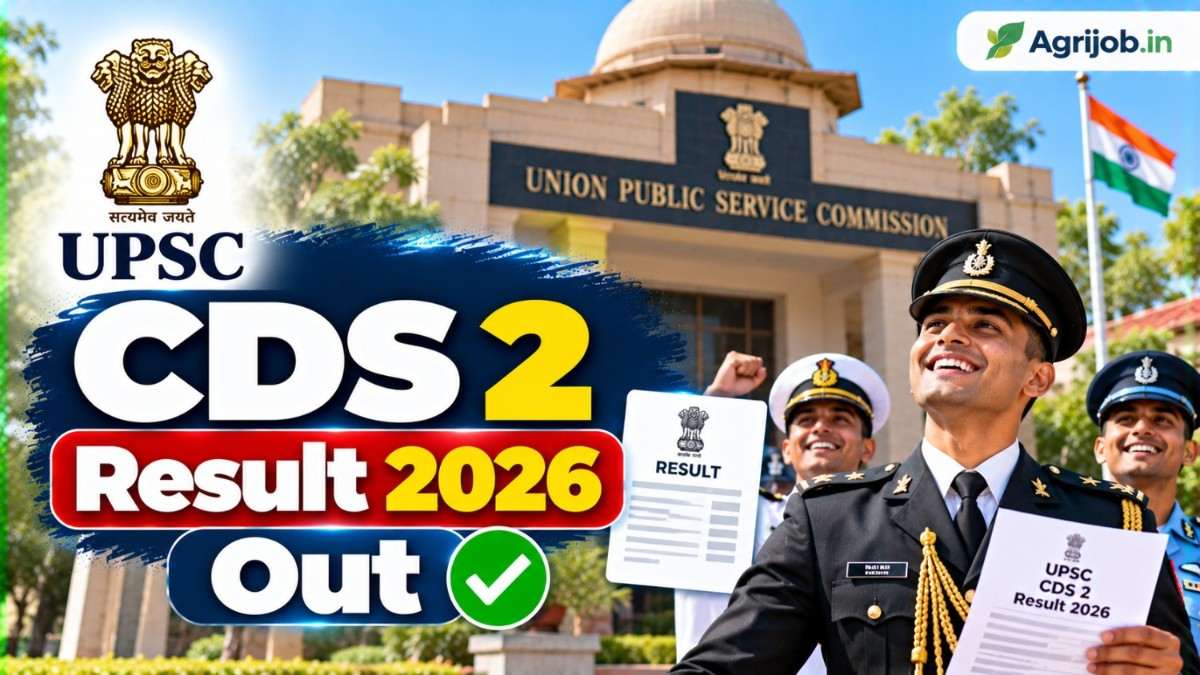 UPSC CDS 2 Result 2026 Out
