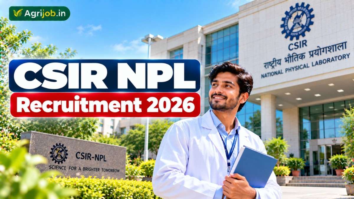 CSIR NPL Recruitment 2026