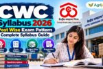 CWC Syllabus 2026 – Post Wise Exam Pattern