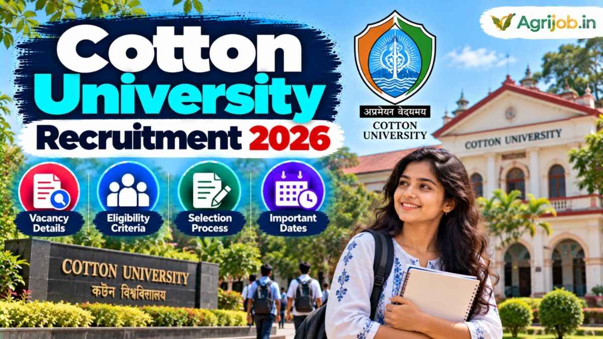 Cotton University Recruitment 2026