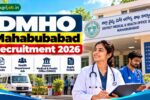 DMHO Mahabubabad Recruitment 2026