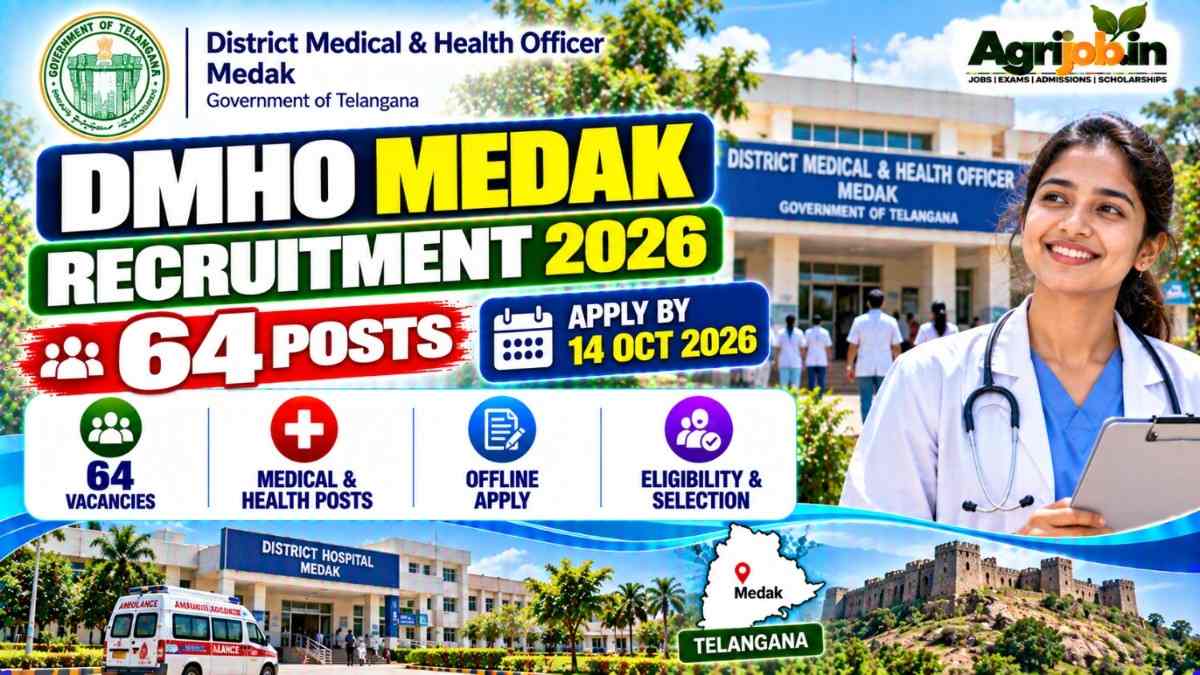 DMHO Medak Recruitment 2026