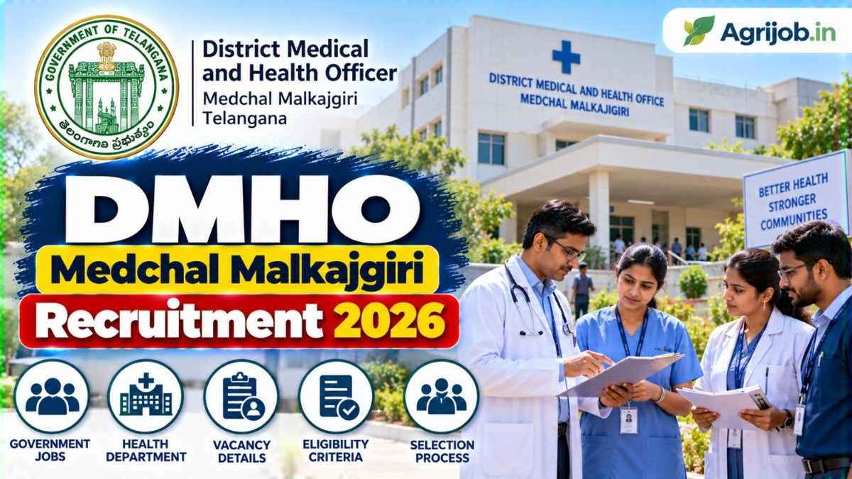 DMHO Medchal Malkajgiri Recruitment 2026