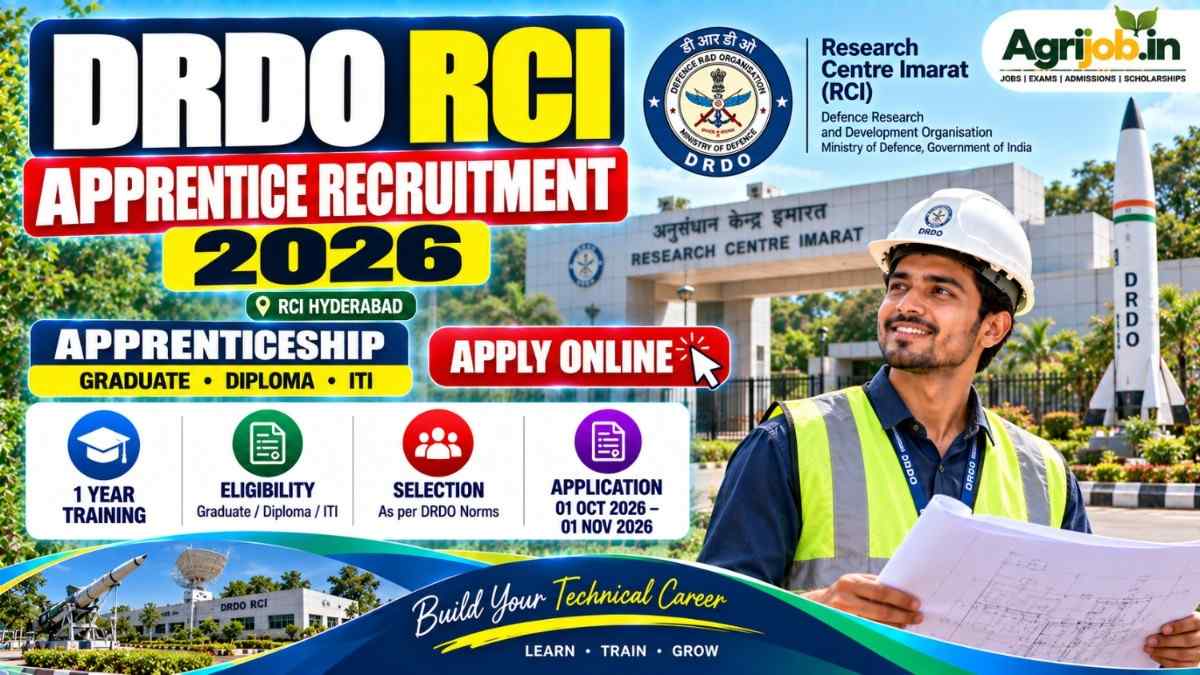 DRDO RCI Apprentice Recruitment 2026