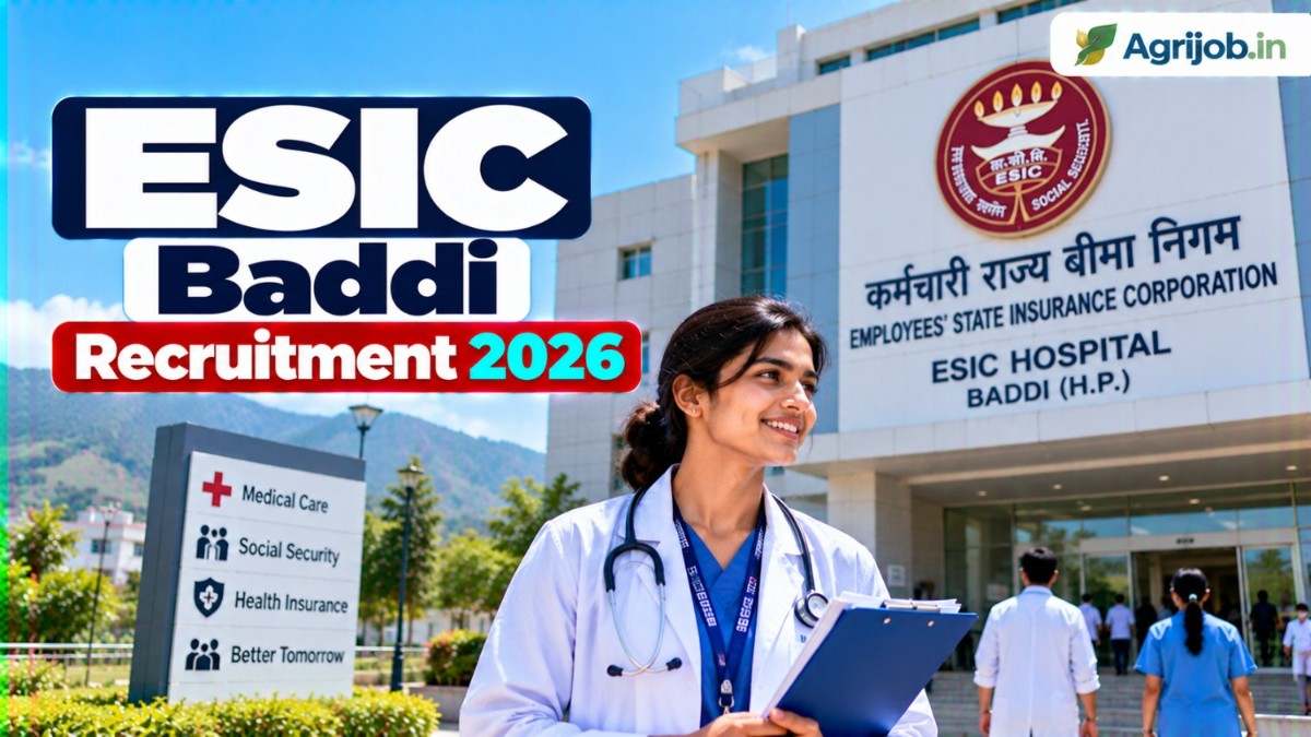 ESIC Baddi Recruitment 2026