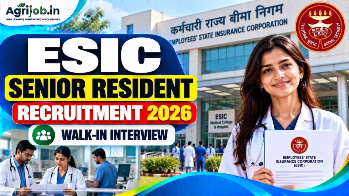 ESIC Senior Resident 2026