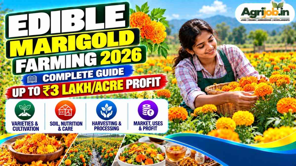 Edible Marigold Farming 2026