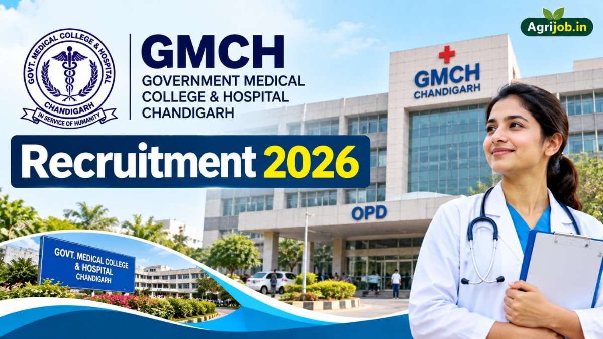 GMCH Chandigarh Recruitment 2026