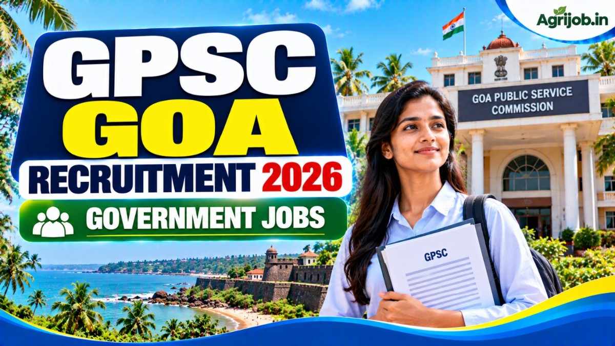 GPSC Goa Recruitment 2026
