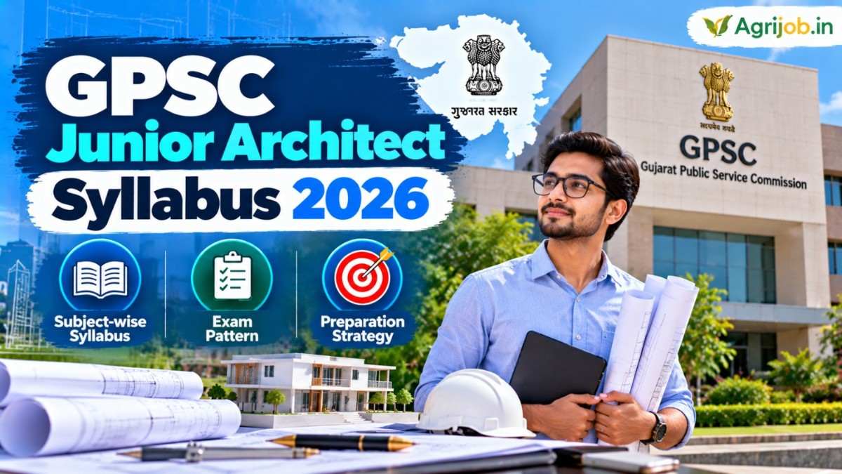 GPSC Junior Architect Syllabus 2026