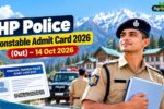 HP Police Constable Admit Card 2026 Out