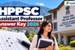 HPPSC Assistant Professor Answer Key 2026