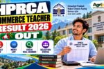 HPRCA Commerce Teacher Result 2026