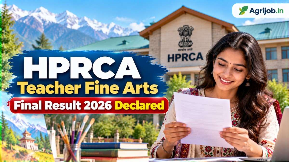 HPRCA Teacher Fine Arts Final Result 2026 Declared