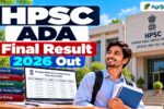 HPSC ADA Final Result 2026 Out