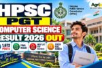 HPSC PGT Computer Science Result 2026 Out