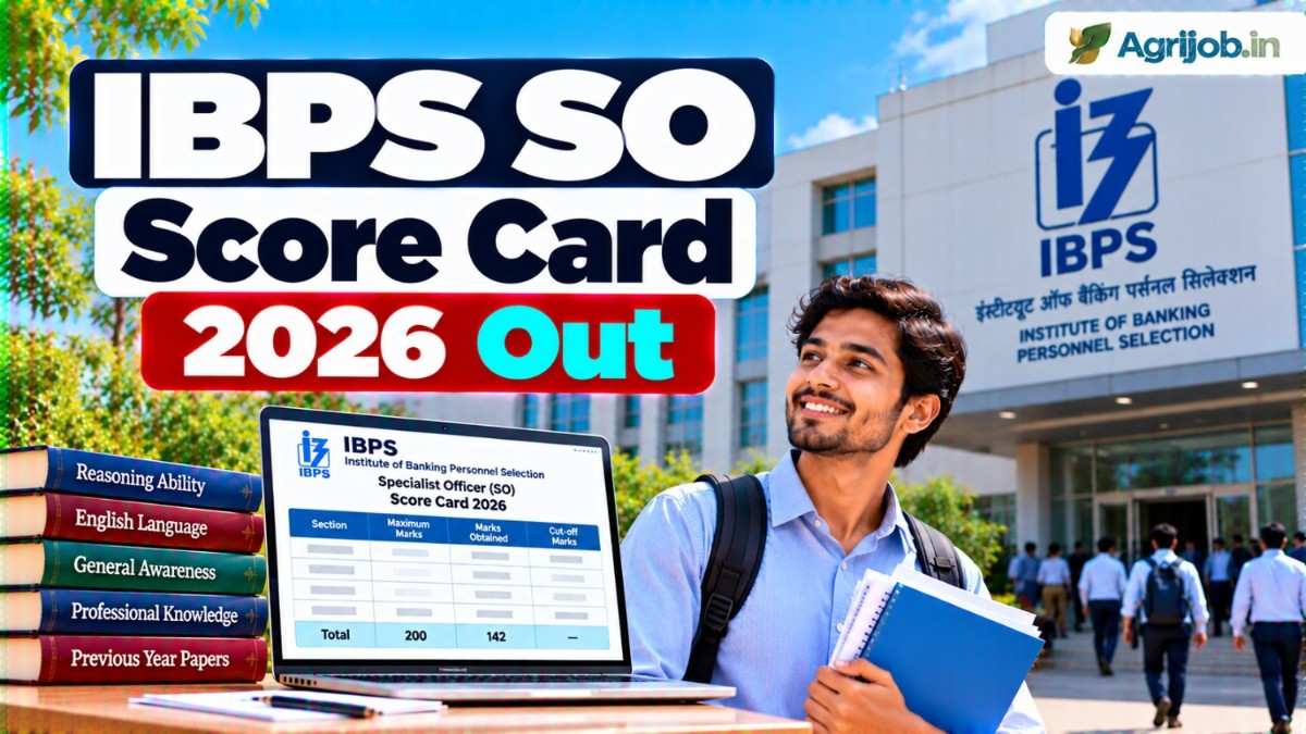 IBPS SO Score Card 2026 Out