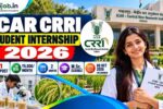 ICAR CRRI Student Internship 2026