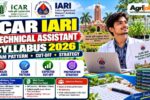 ICAR IARI Technical Assistant Syllabus 2026