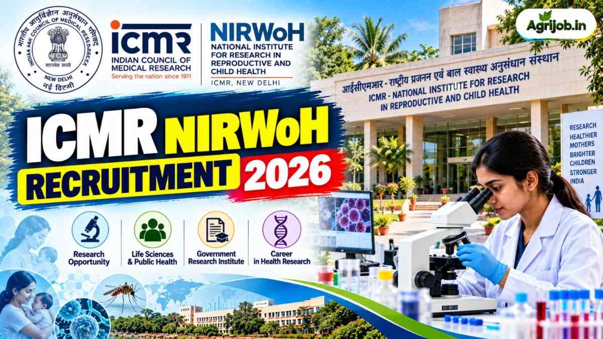 ICMR NIRWoH Recruitment 2026