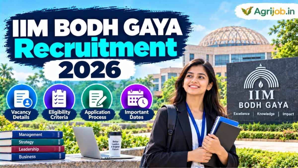 IIM Bodh Gaya Recruitment 2026