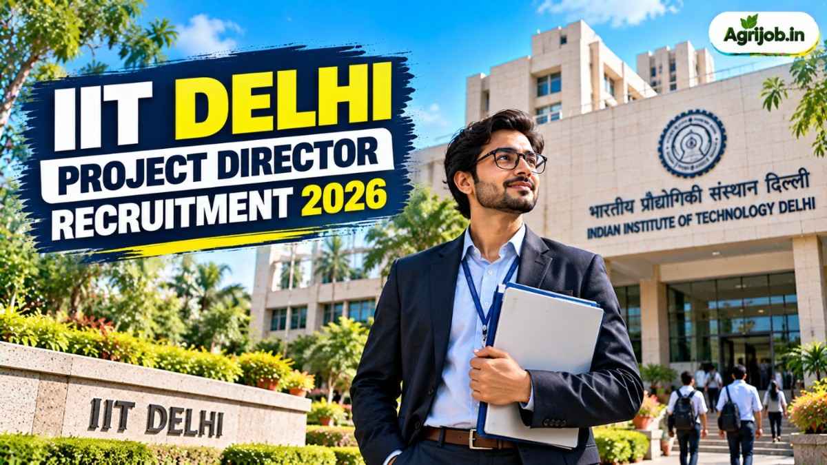 IIT Delhi Project Director Recruitment 2026