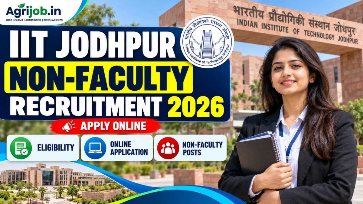 IIT Jodhpur Non Faculty Recruitment 2026