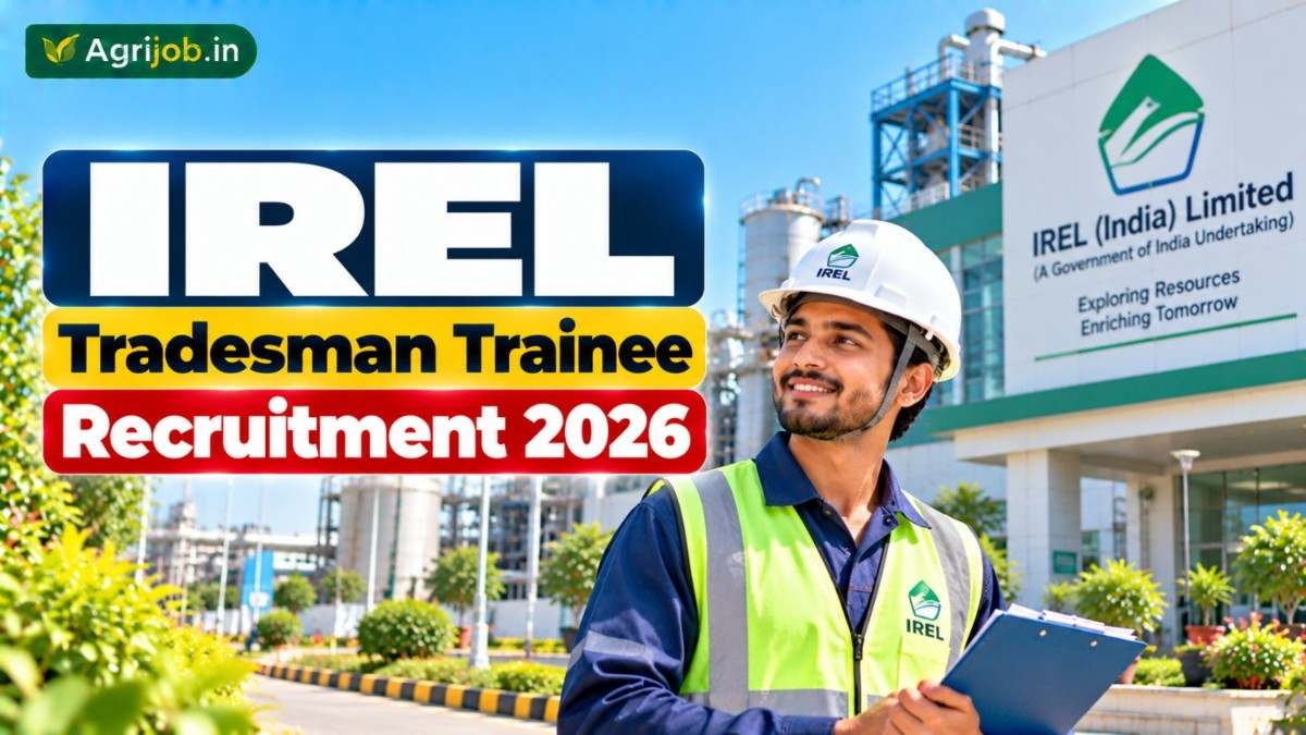 IREL Tradesman Trainee Recruitment 2026