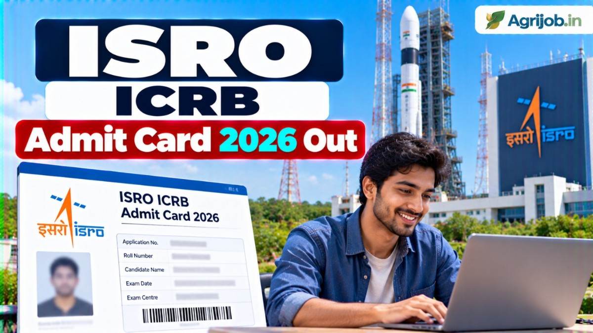 ISRO ICRB Admit Card 2026 Out