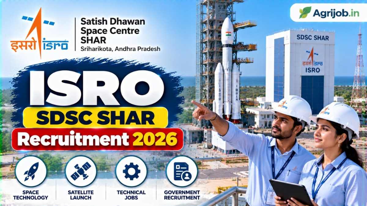 ISRO SDSC SHAR Recruitment 2026