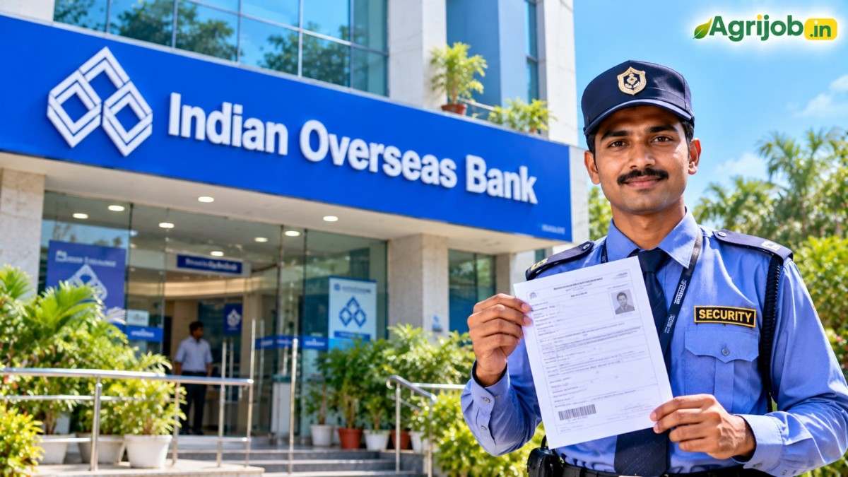 IOB Security Guard Admit Card 2026 Out
