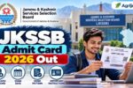 JKSSB Admit Card 2026 Out