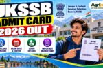 JKSSB Admit Card 2026 Out