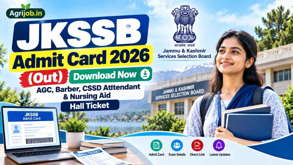 JKSSB Admit Card 2026 (Out)