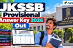 JKSSB Provisional Answer Key 2026 Out