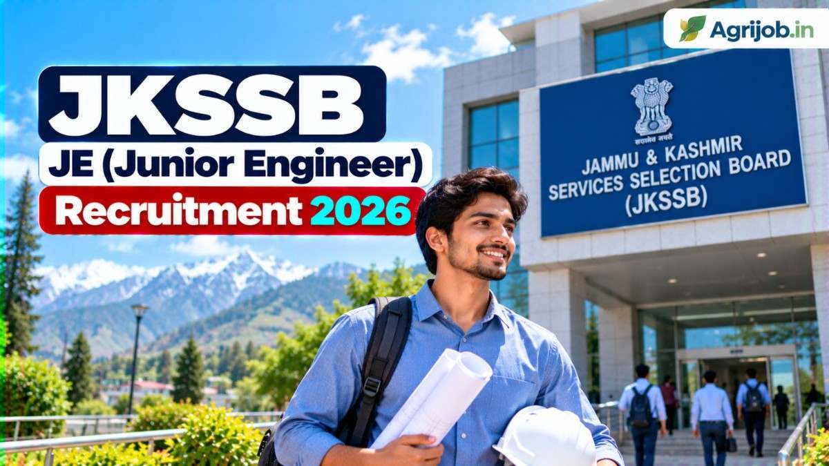 JKSSB JE Recruitment 2026
